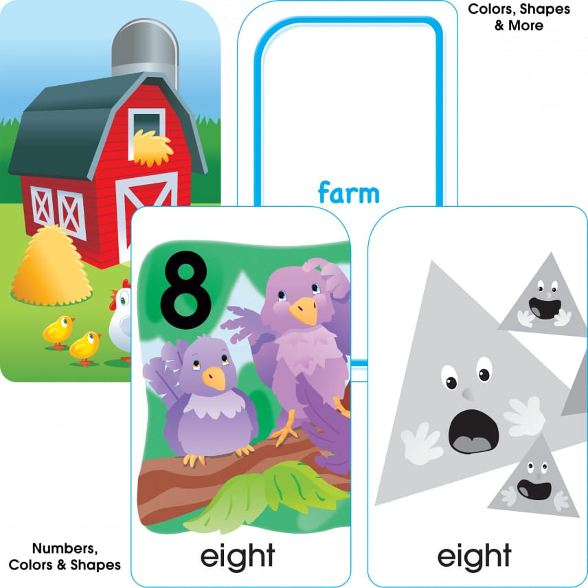 Preschool Flash Cards 4 Pack Preschool Flash Cards 4 Pack
