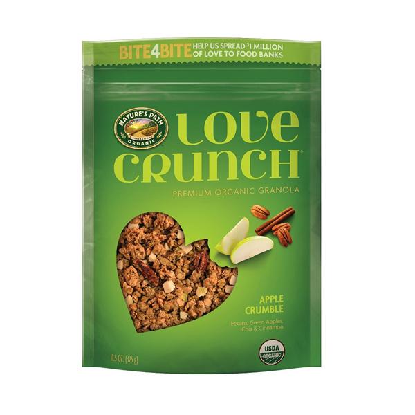 ORGANIC LOVE CRUNCH APPLE CRUMPLE (325G) ORGANIC LOVE CRUNCH APPLE CRUMPLE (325G)