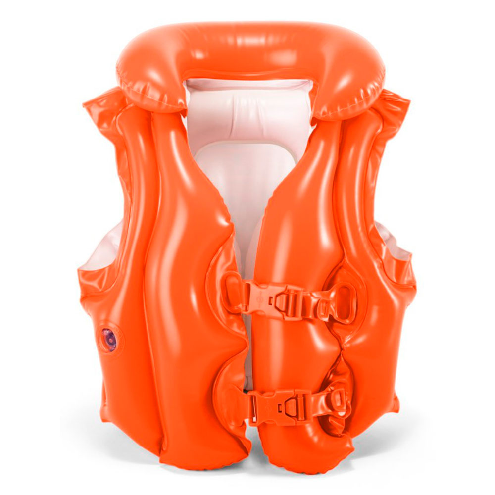 Intex - Deluxe Swim Vest with collar, Ages 3-6 - BambiniJO