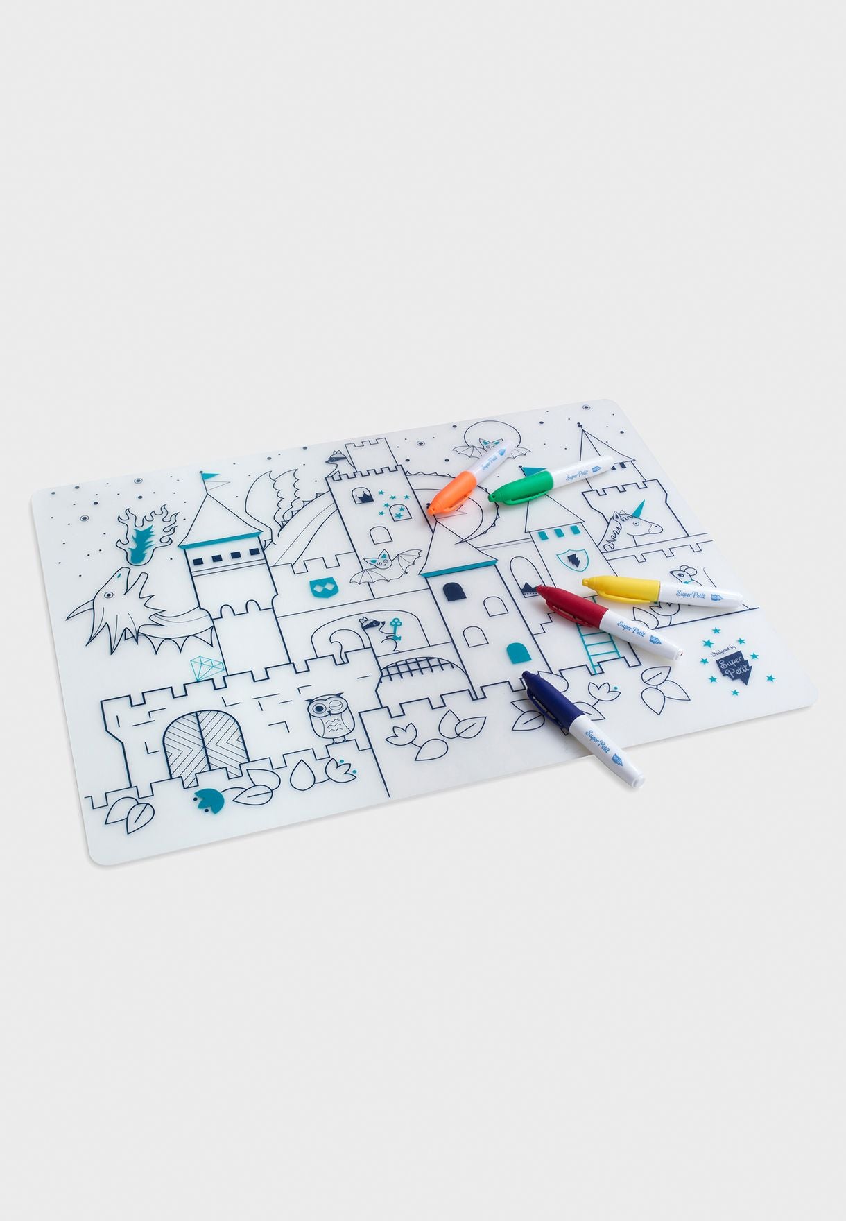 Superpetit - Silicone Placemat Castle Superpetit - Silicone Placemat Castle