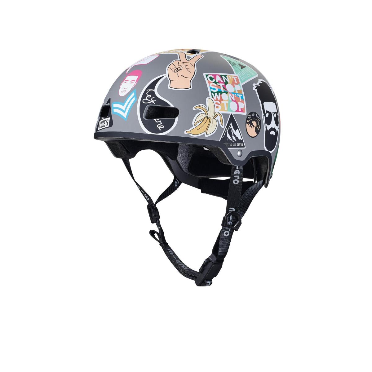 Micro ABS Helmet Sticker
