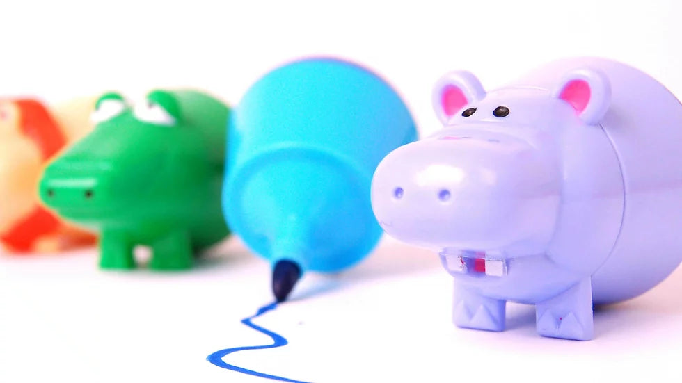 Micador - Jr. Besties Marker Mates - Jungle, Pack of 6 - BambiniJO | Buy Online | Jordan