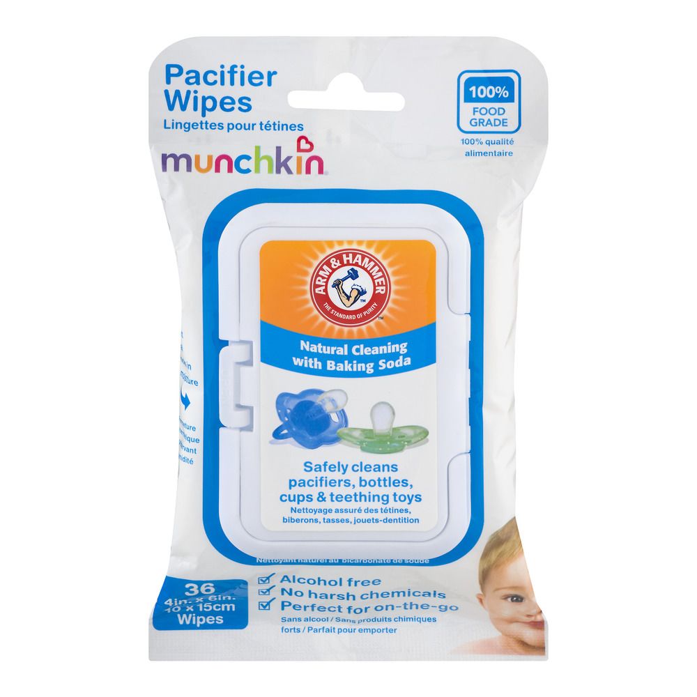 Munchkin Arm & Hammer Pacifier Wipes 36 BambiniJO