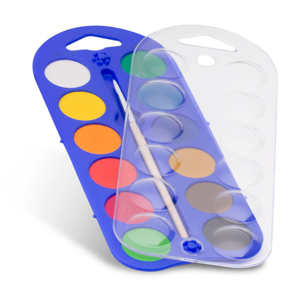 Watercolor Tablets 12 Colors - BambiniJO | Buy Online | Jordan