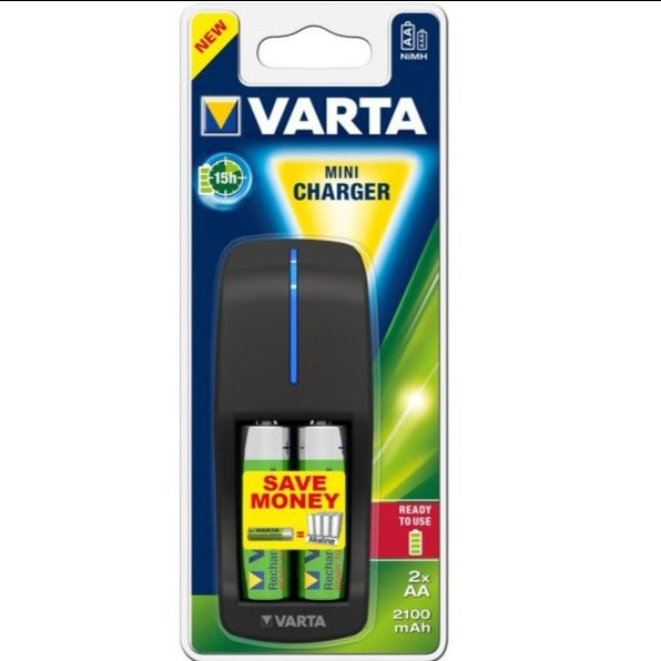 VARTA Mini Battery Charger AA | with 2 AA - BambiniJO | Buy Online | Jordan