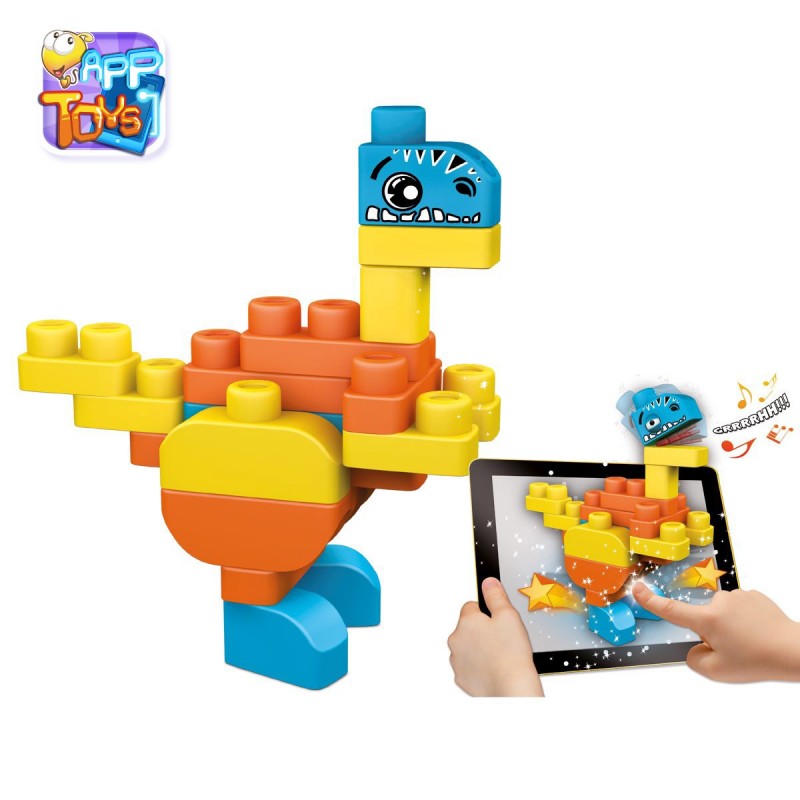 Chicco - Blocks Set 30 Pieces Dinosaurs Chicco - Blocks Set 30 Pieces Dinosaurs