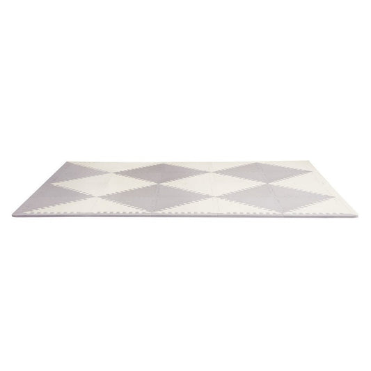 Skip Hop Playspot Geo Foam Floor Tiles Grey - BambiniJO