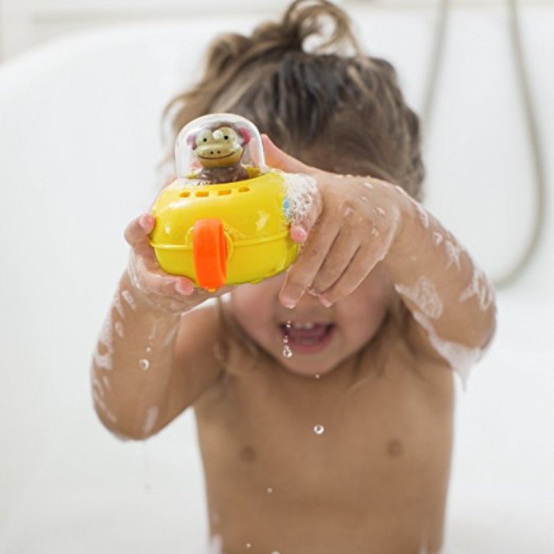 Skip Hop Zoo Bath Pull and Go Submarine, Monkey Skip Hop Zoo Bath Pull and Go Submarine, Monkey