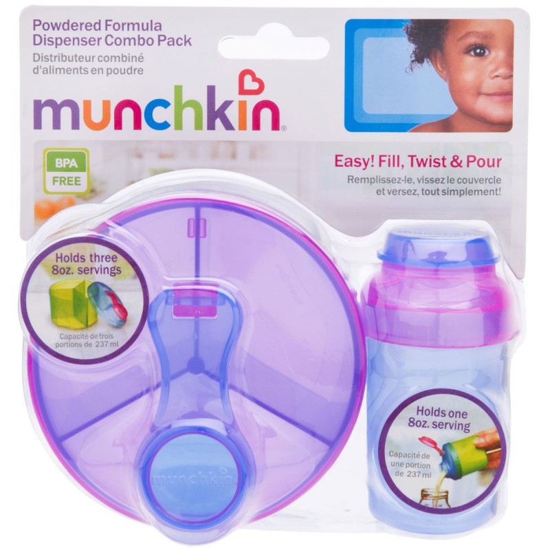 Munchkin Formula Dispenser Combo Pack (Blue/Purple) Munchkin Formula Dispenser Combo Pack (Blue/Purple)