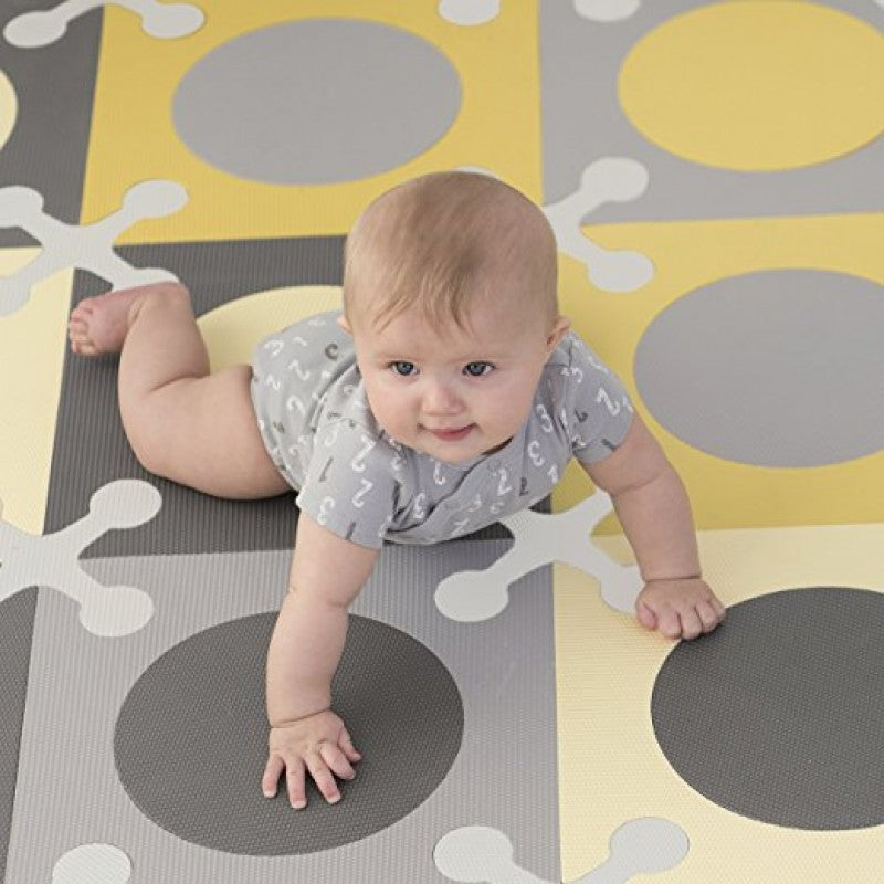 Playspot Geo Foam Floor Tiles For Baby Skip Hop Interlocking Foam