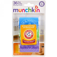 Load image into Gallery viewer, Munchkin Arm &amp; Hammer 36 Bag Refills 3 Pack - BambiniJO