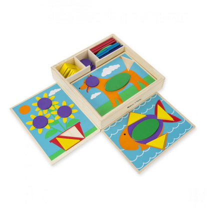 Melissa & Doug BEGINNER PATTERN BLOCKS - BambiniJO | Buy Online | Jordan