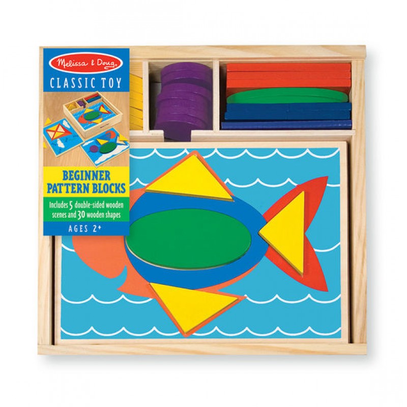 Melissa & Doug BEGINNER PATTERN BLOCKS - BambiniJO | Buy Online | Jordan