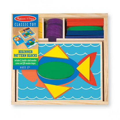 Melissa & Doug BEGINNER PATTERN BLOCKS - BambiniJO | Buy Online | Jordan