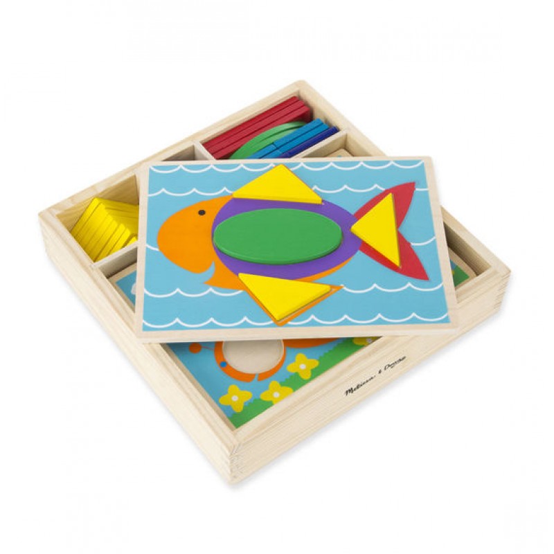Melissa & Doug BEGINNER PATTERN BLOCKS - BambiniJO | Buy Online | Jordan