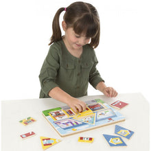 Load image into Gallery viewer, Melissa &amp; Doug Around the House Sound Puzzle - BambiniJO