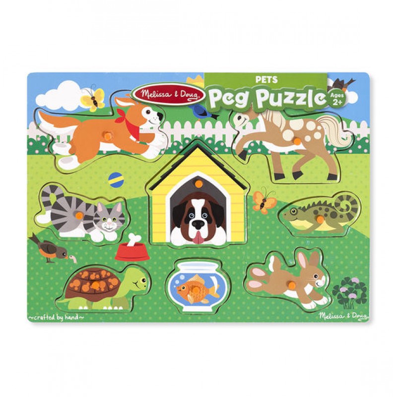 Melissa & Doug PETS PEG PUZZLE Melissa & Doug PETS PEG PUZZLE
