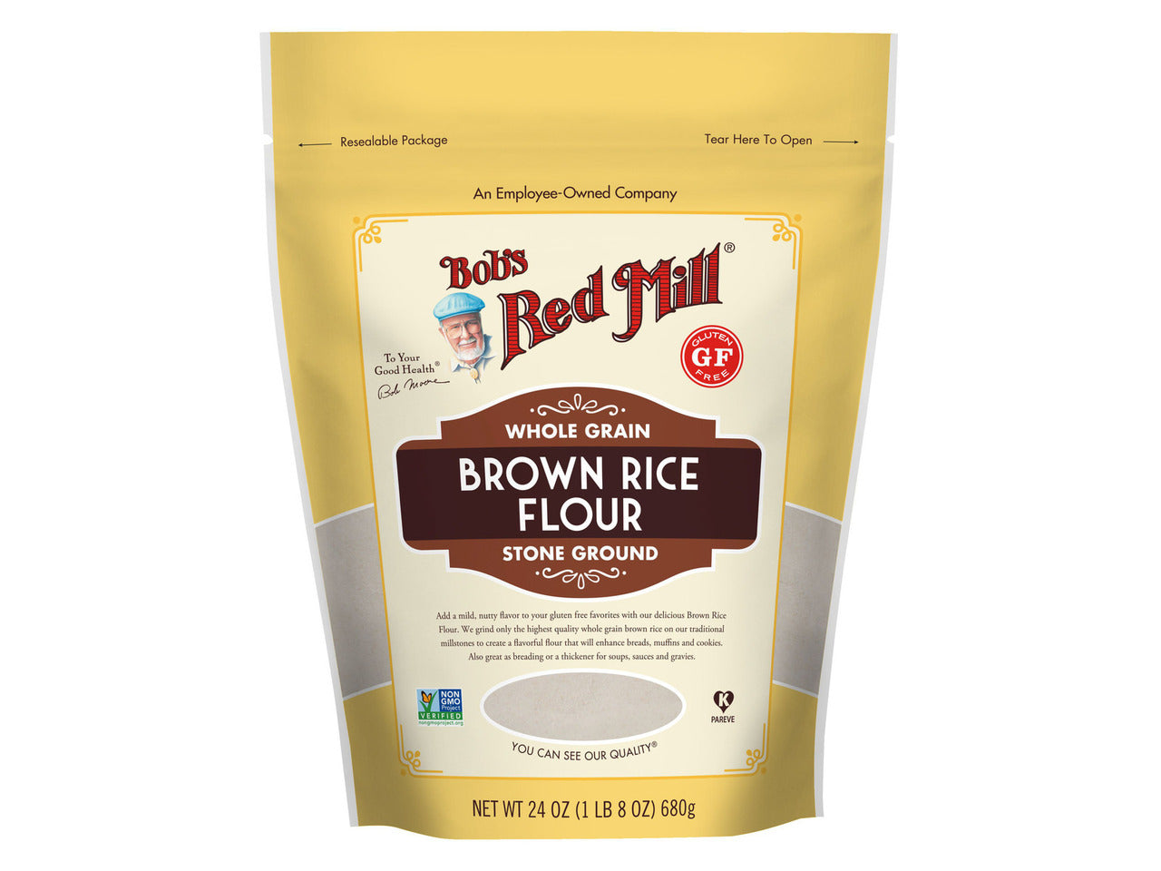 BROWN RICE FLOUR (680G) - GLUTEN FREE BROWN RICE FLOUR (680G) - GLUTEN FREE