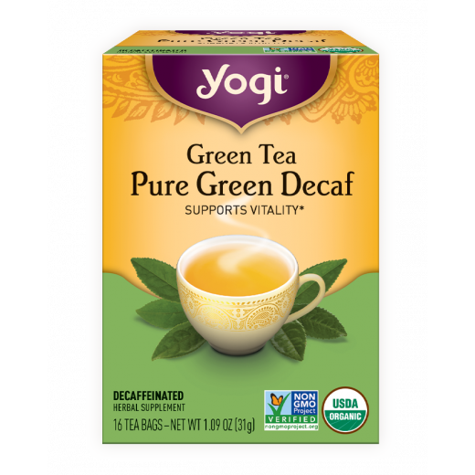 Organic Green Tea Pure "Decaf" 31g