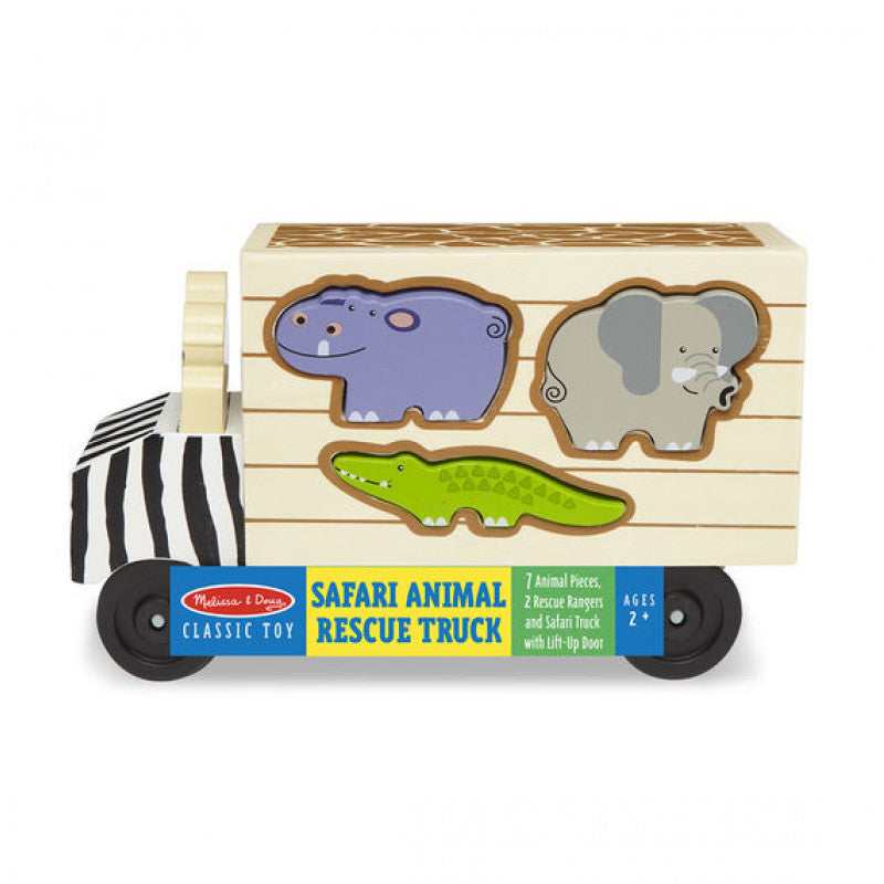 Melissa & Doug Safari Animal Rescue Truck Puzzle 2Y+ Melissa & Doug Safari Animal Rescue Truck Puzzle 2Y+