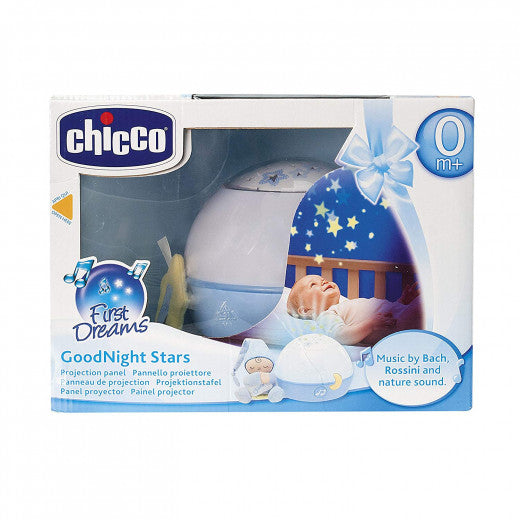 Chicco - Goodnight Stars Soft Musical Nightlight - Blue Chicco - Goodnight Stars Soft Musical Nightlight - Blue