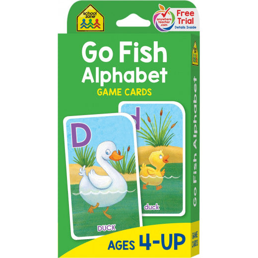 Go Fish Alphabet - Game Cards - BambiniJO