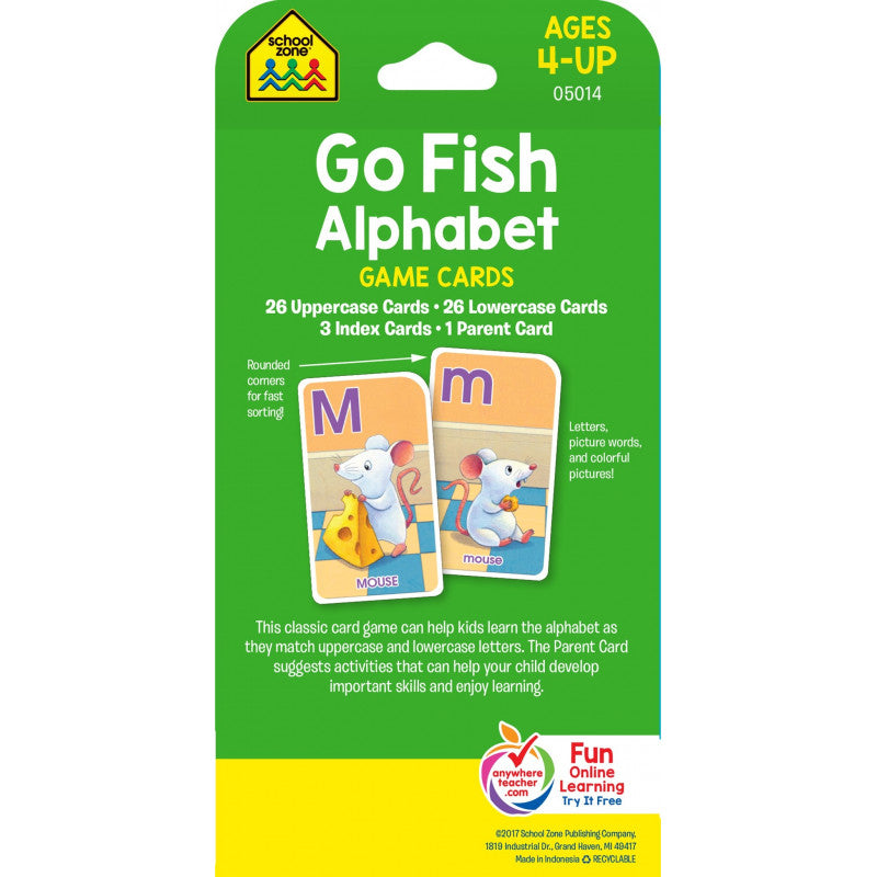 Go Fish Alphabet - Game Cards Go Fish Alphabet - Game Cards