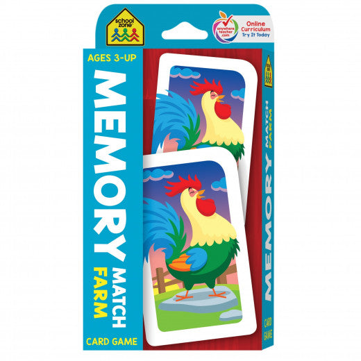 Memory Match Farm Card Game Memory Match Farm Card Game