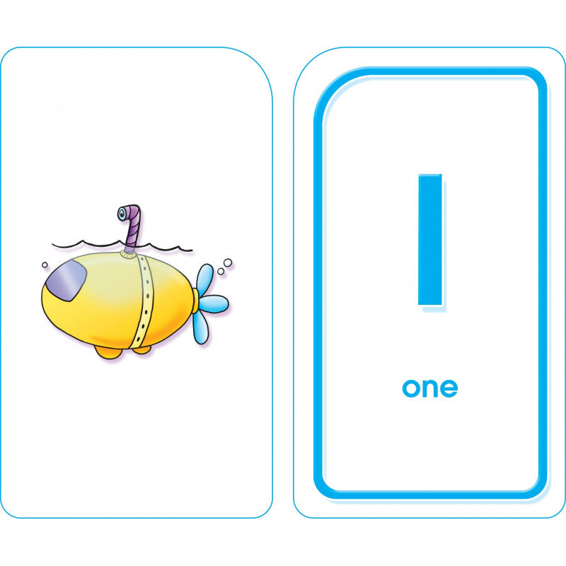 Numbers 0-25 Flash Cards - BambiniJO