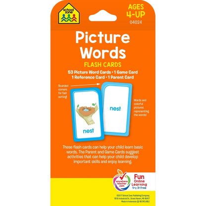 Picture Words - Flash Cards - BambiniJO