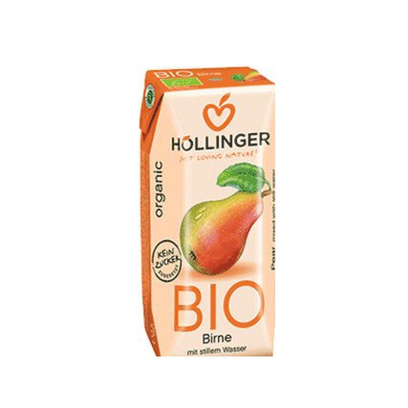 Höllinger Organic Pear Juice 200ml - BambiniJO