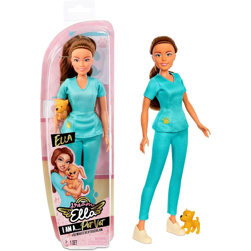 Dream Ella - I Am Fashion Doll- Pet Vet | 3-6Y Dream Ella - I Am Fashion Doll- Pet Vet | 3-6Y