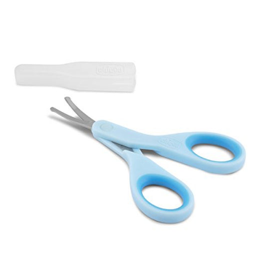 Chicco New Baby Nail Scissors, Light Blue — BambiniJO Jordan