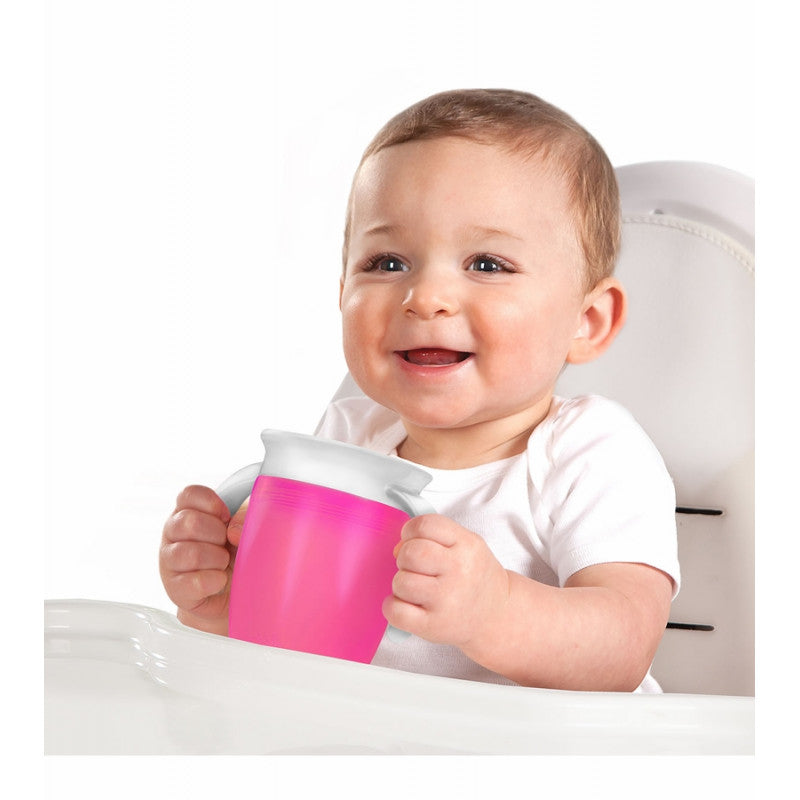 Munchkin Miracle 360 Cup with handles - 200ml - 7oz - 6M+ Munchkin Miracle 360 Cup with handles - 200ml - 7oz - 6M+