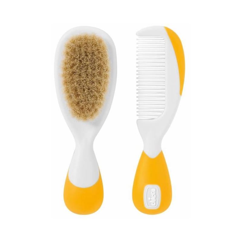 Chicco New Brush And Comb Orange Chicco New Brush And Comb Orange