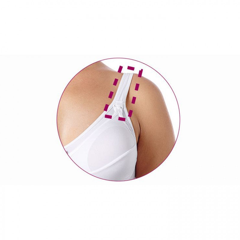 Chicco NURSING MICROFIBRE BRA WHITE 6C Chicco NURSING MICROFIBRE BRA WHITE 6C