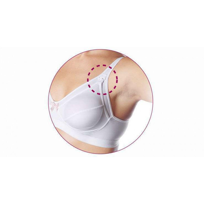 Chicco NURSING MICROFIBRE BRA WHITE 6C Chicco NURSING MICROFIBRE BRA WHITE 6C