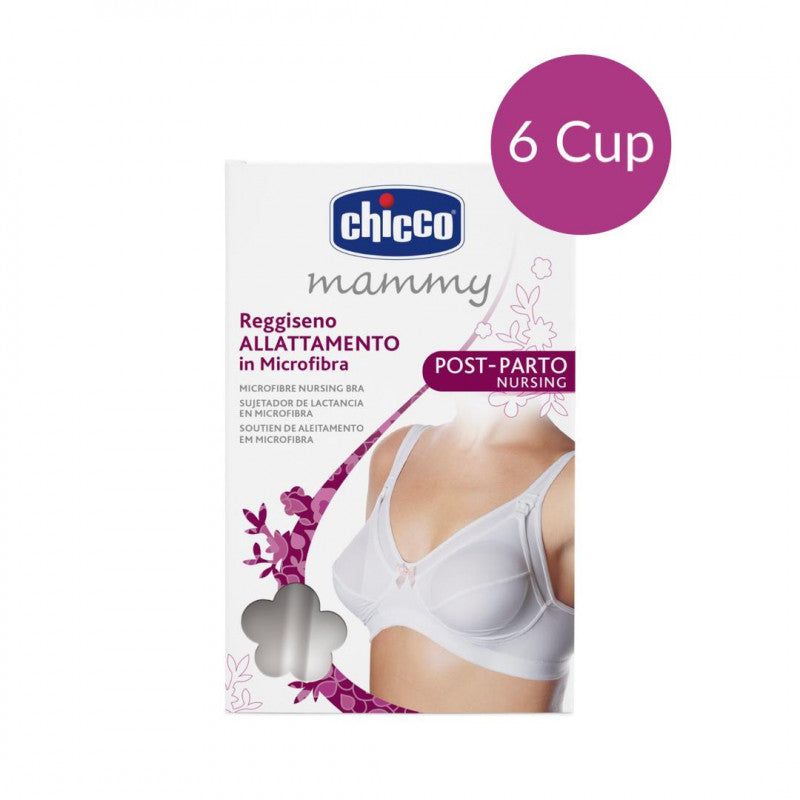 Chicco NURSING MICROFIBRE BRA WHITE 6C Chicco NURSING MICROFIBRE BRA WHITE 6C