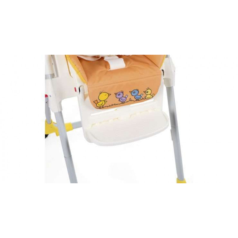 Chicco Polly Easy High Chair, 4 Wheels, Birdland - BambiniJO | Buy Online | Jordan