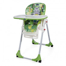 Load image into Gallery viewer, Chicco Polly Easy High Chair, 4 Wheels, Happy Jungle - BambiniJO | Buy Online | Jordan
