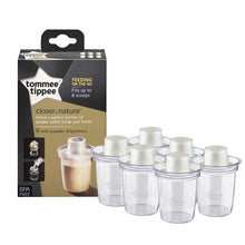 Load image into Gallery viewer, Tommee Tippee Milk Powder Dispensers x 6 - BambiniJO