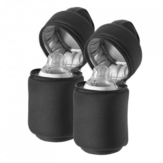 Tommee Tippee Closer to Nature Insulated Bottle Bag, Pack of 2 Tommee Tippee Closer to Nature Insulated Bottle Bag, Pack of 2