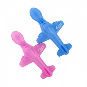 Tommee Tippee Areoplane Spoon, "2 Colors" - BambiniJO