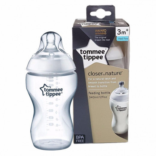 Tommee Tippee Closer to Nature 340 ml Bottle, +3 months - BambiniJO