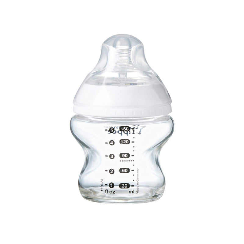 Tommee Tippee Closer To Nature Glass Bottle, 150 ml - BambiniJO