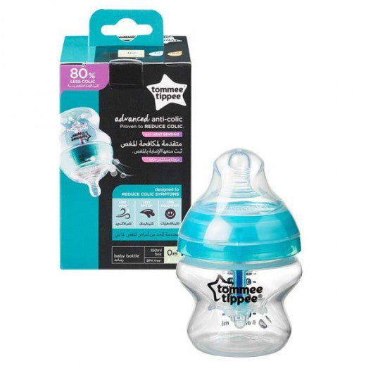 Tommee Tippee Advanced Anti-Colic Bottle 1 x 150ml with Heat Sensing Tube - BambiniJO
