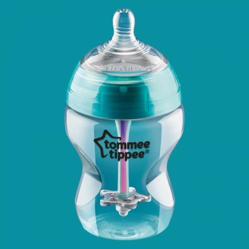 Tommee Tippee Advanced Anti-Colic Bottle 1 x 150ml with Heat Sensing Tube - BambiniJO
