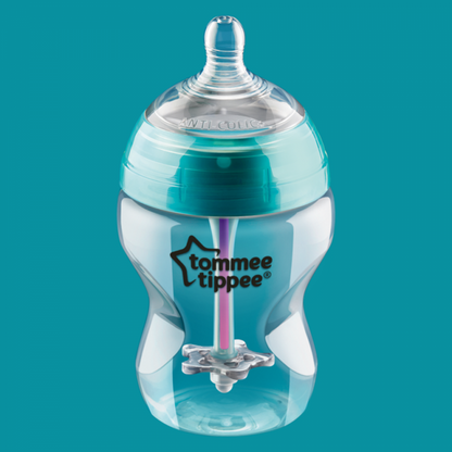 Tommee Tippee Advanced Anti-Colic Bottle 1 x 150ml with Heat Sensing Tube - BambiniJO
