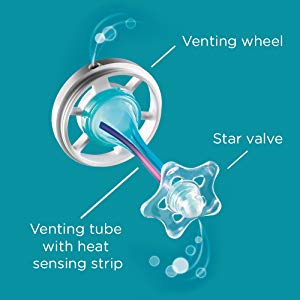 Tommee Tippee Advanced Anti-Colic Bottle 1 x 150ml with Heat Sensing Tube - BambiniJO