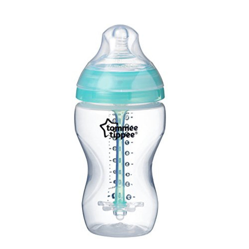 Tommee Tippee Advanced Anti Colic with Heat Sensing Tube X1, 340 ml Medium Flow Bottle Tommee Tippee Advanced Anti Colic with Heat Sensing Tube X1, 340 ml Medium Flow Bottle